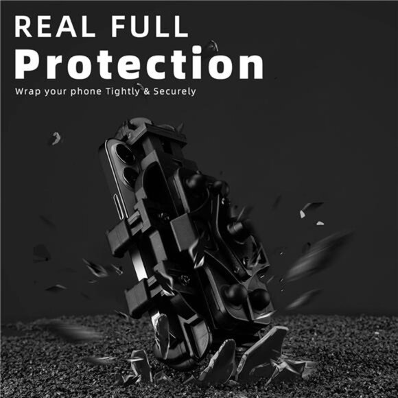 Motorcycle Phone Mount with Vibration Dampener for 4.7''-7.1'' Phones - Picture 6 of 7